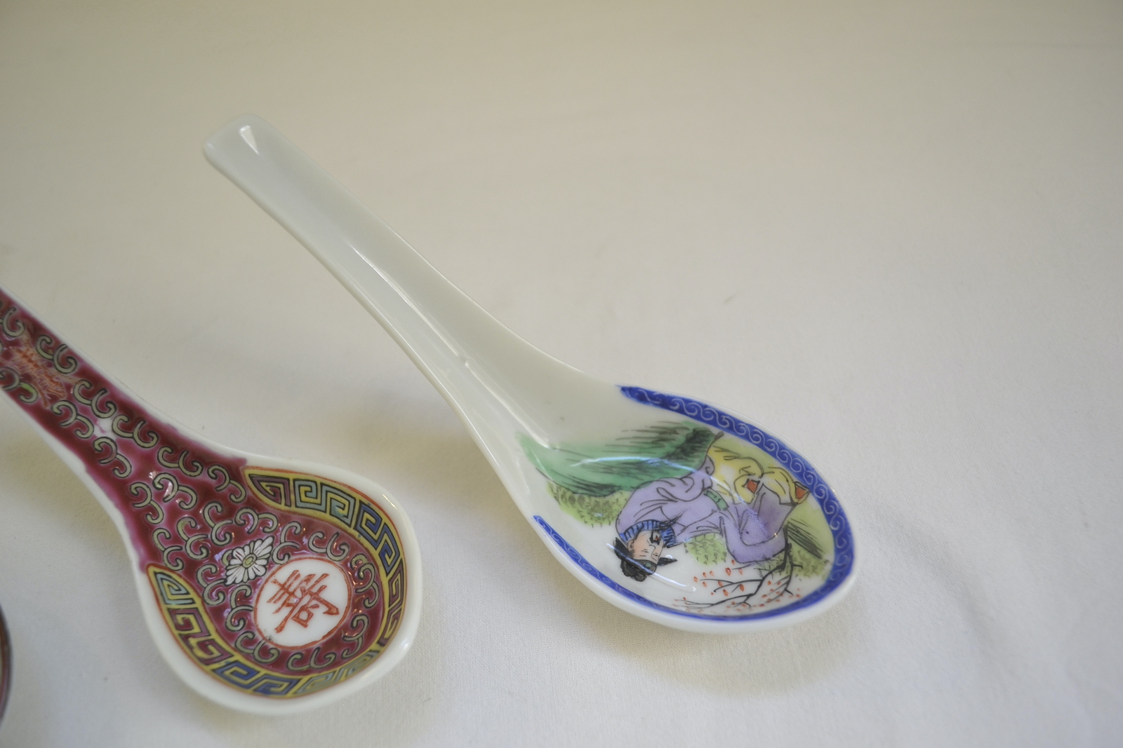 Juego de té oriental de porcelana - Image 7