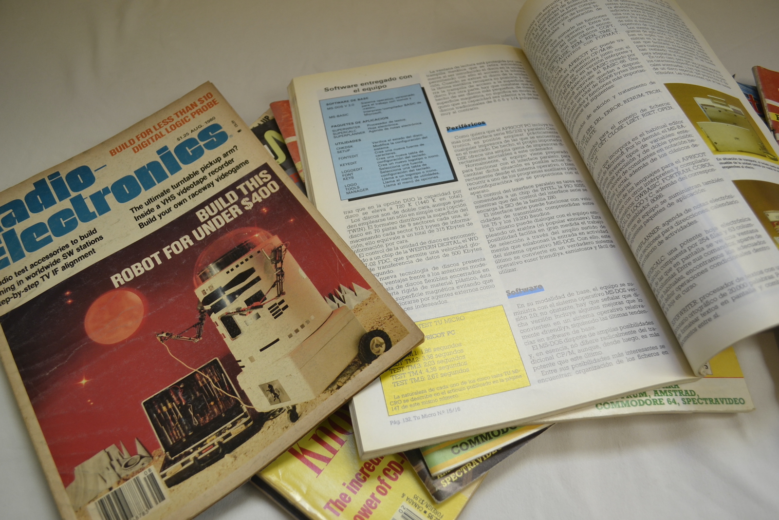 Lote de revistas de computación de los años 80 - Image 4