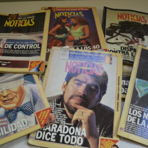 Lote de revistas Noticias de los años 90