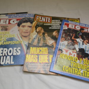 Lote de revistas Mundial Italia 90