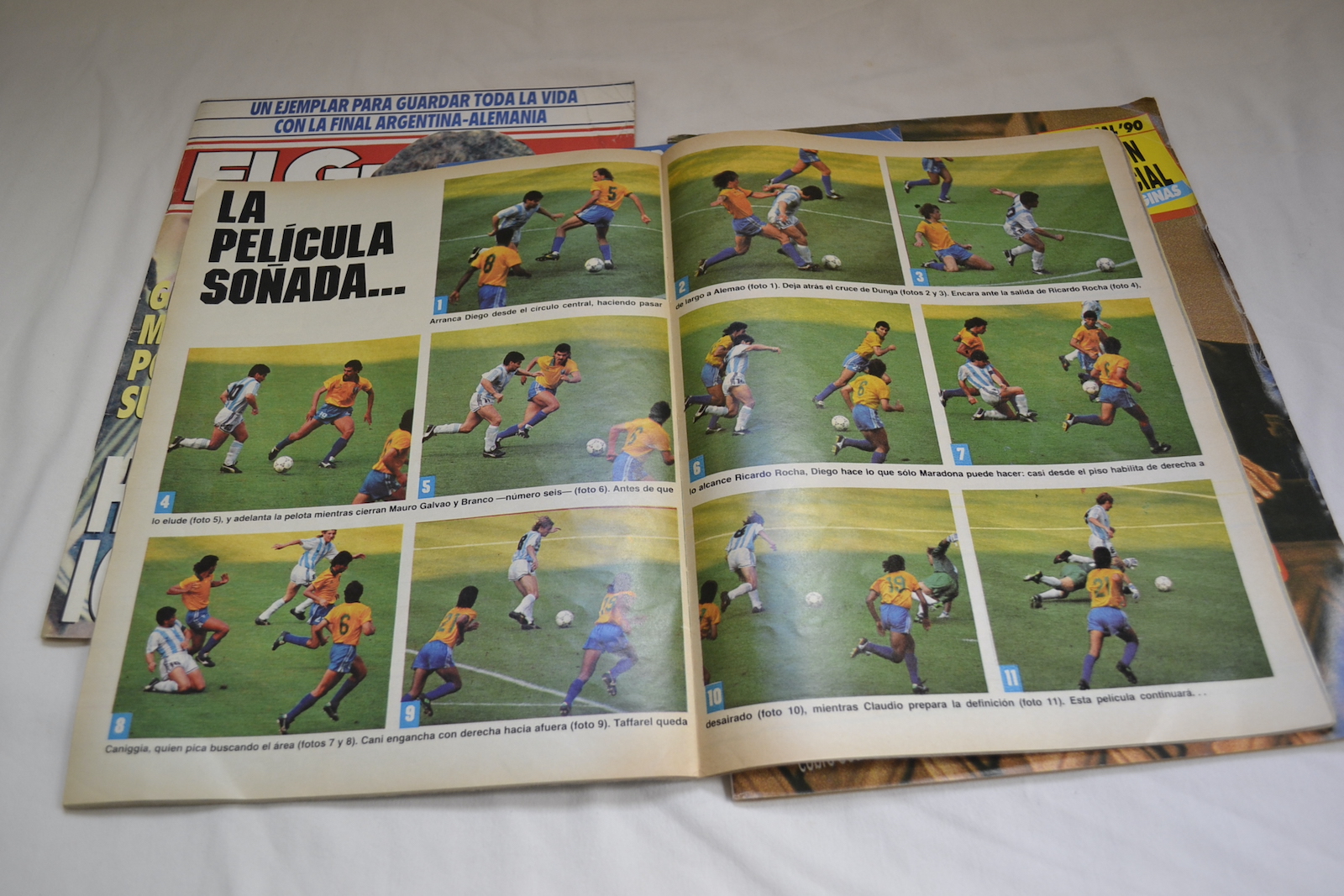 Lote de revistas Mundial Italia 90 - Image 3