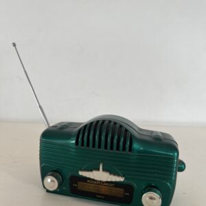 Pequeña radio FM vintage