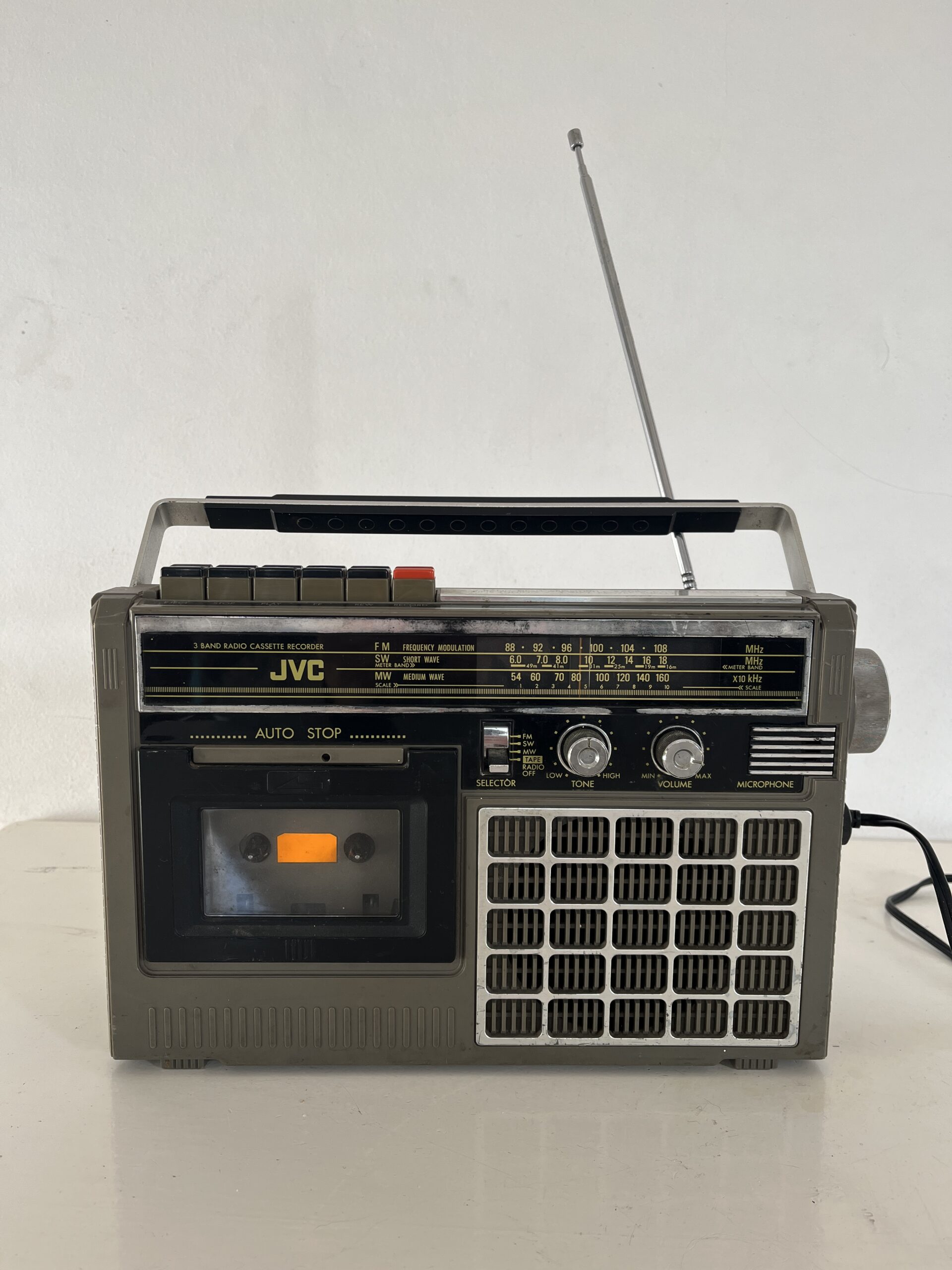 Radiograbador portátil JVC