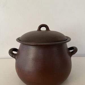 Olla de barro artesanal