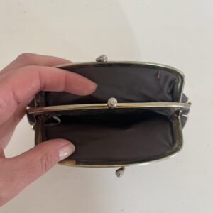 Monedero antiguo de cuero