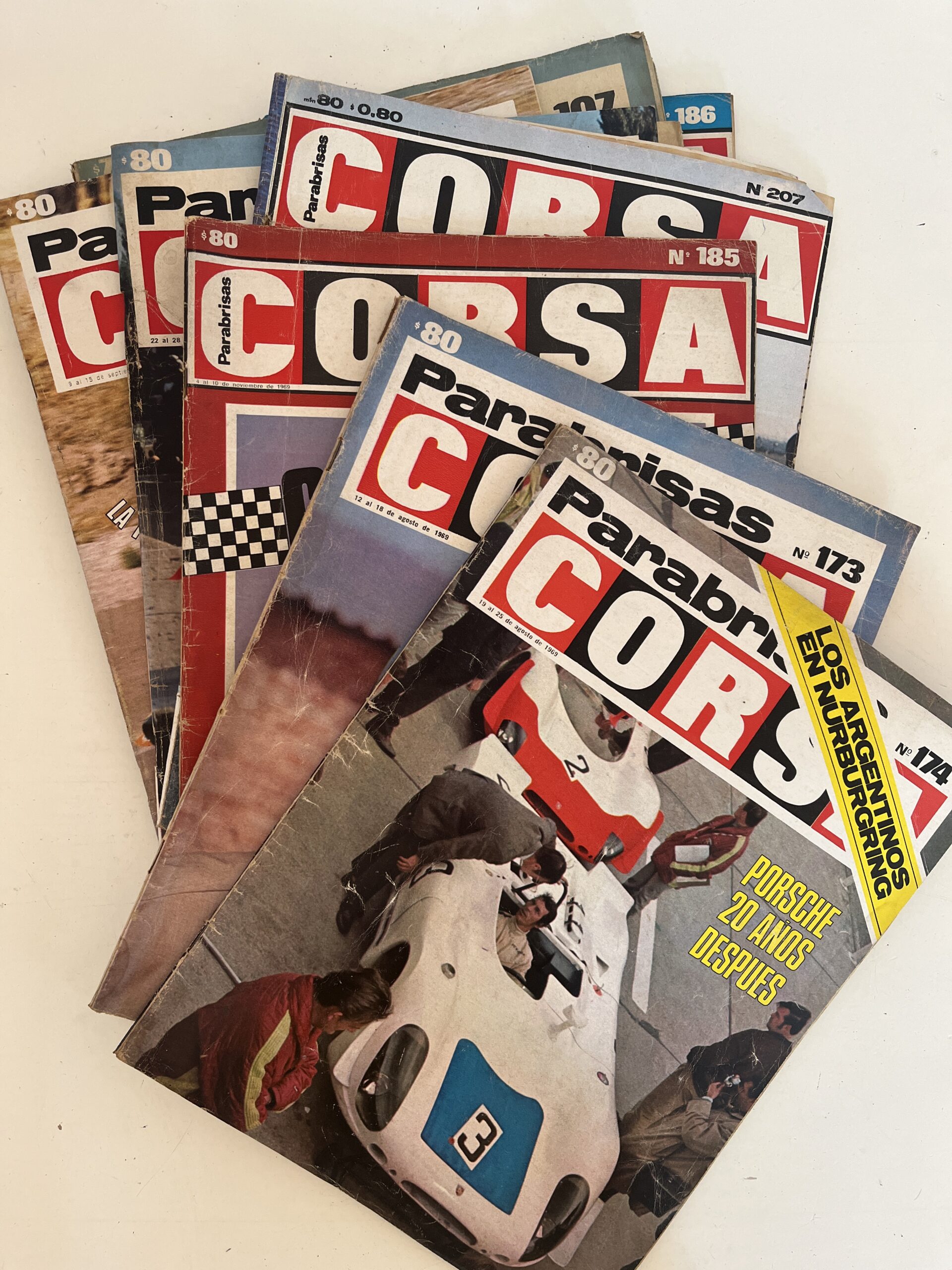 Lote de revistas Parabrisas Corsa