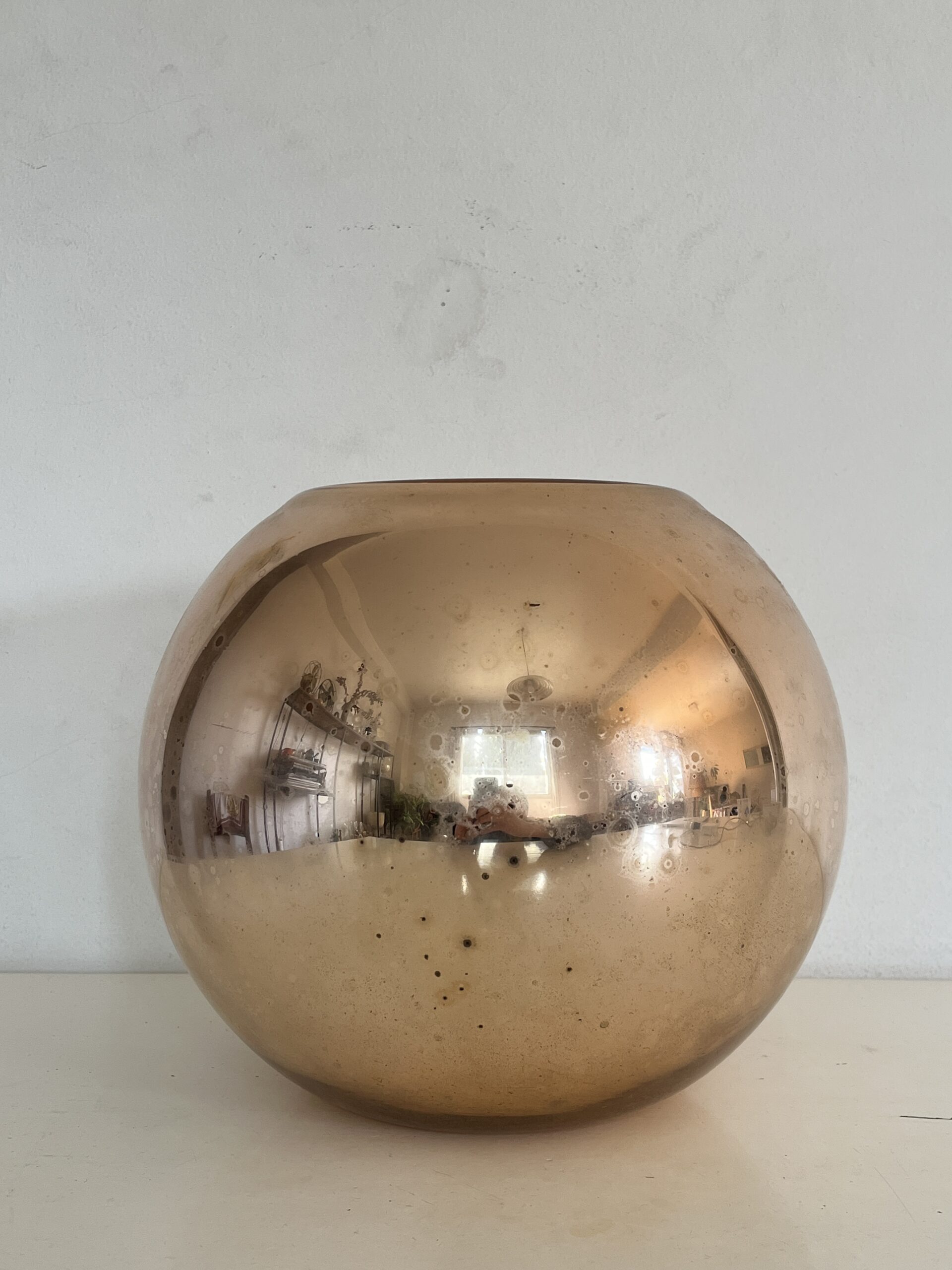 Florero/Centro de mesa de vidrio